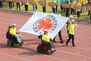 臺南市108年身心障礙國民運動會於26日在臺南市永華田徑場熱鬧開幕